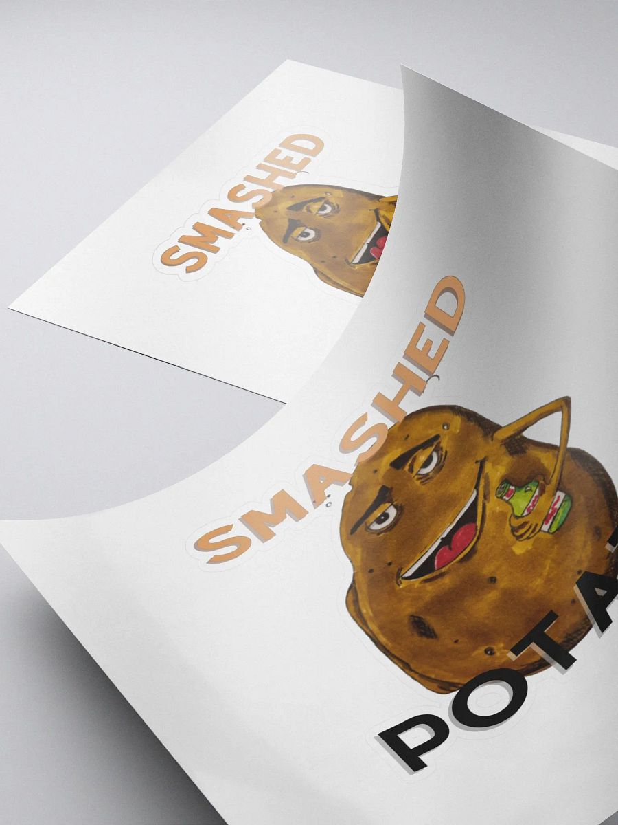 Smashed Potato Sticker, Large product image (4)