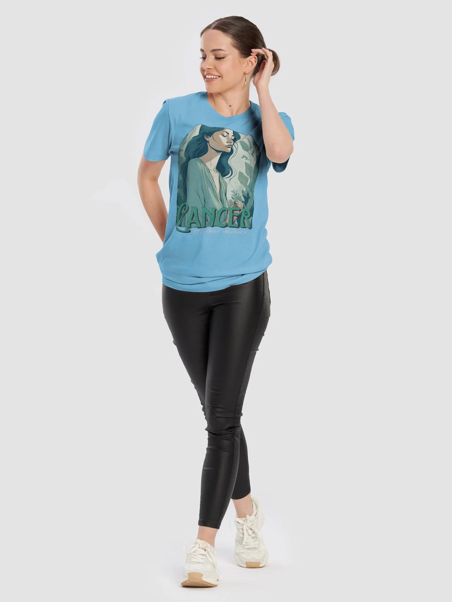 Celestial Cancer Woman T-Shirt (DTG) product image (9)