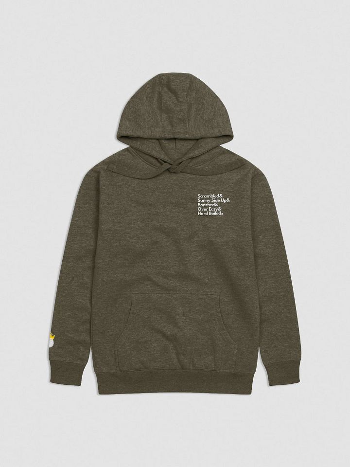 Eggs & Eggs Hoodie Green product image (1)