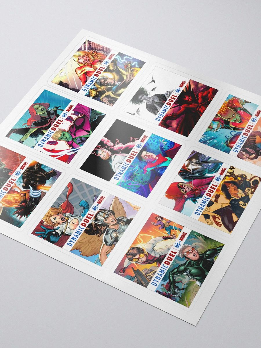 Dynamic Duel Episode Cover Stickers - Series 16 product image (3)