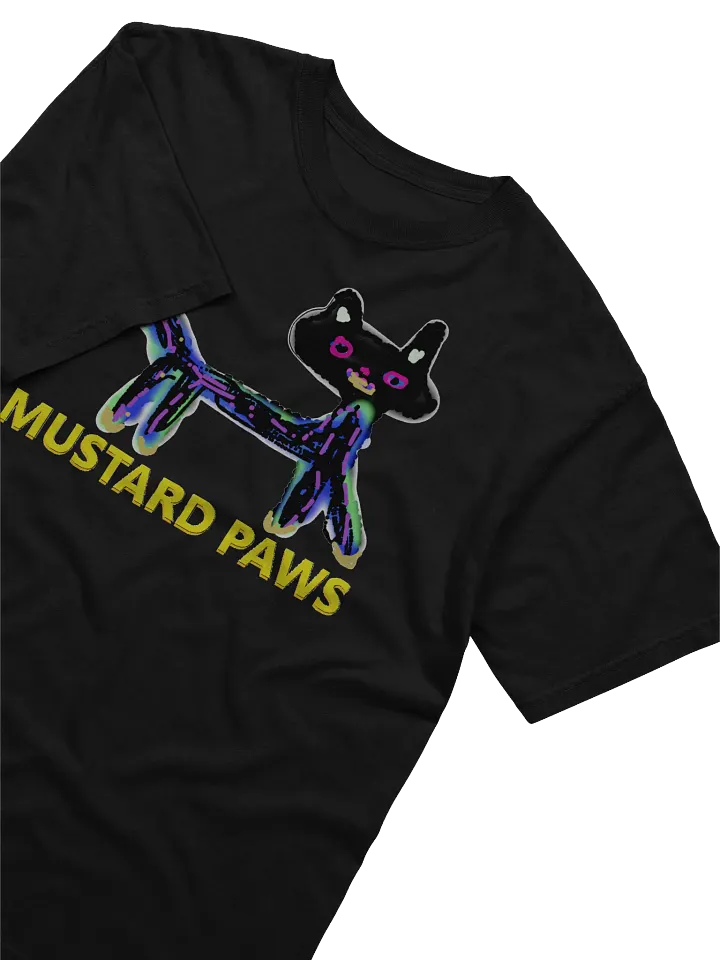 Mustard Paws Cat T-Shirt product image (1)