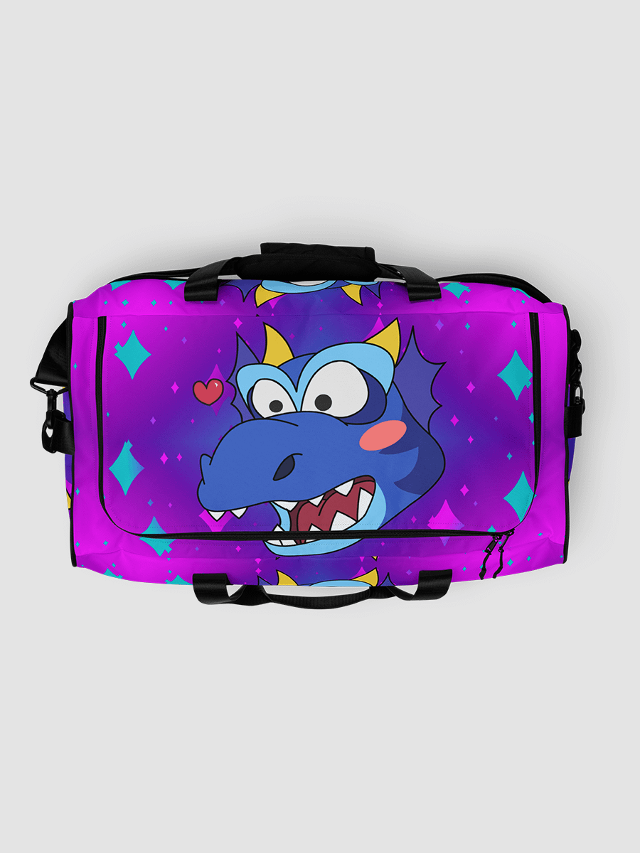 Lovely Blue Dragon All-Over Print Duffle Bag product image (6)