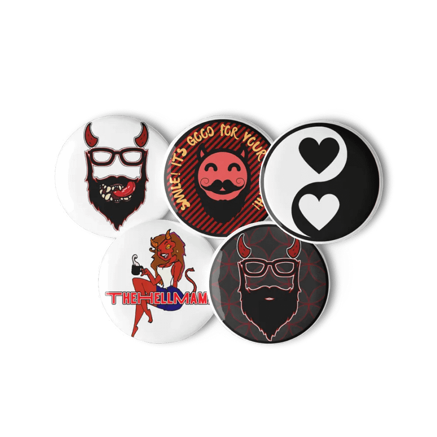 TheHellfather Pin set 1 product image (6)