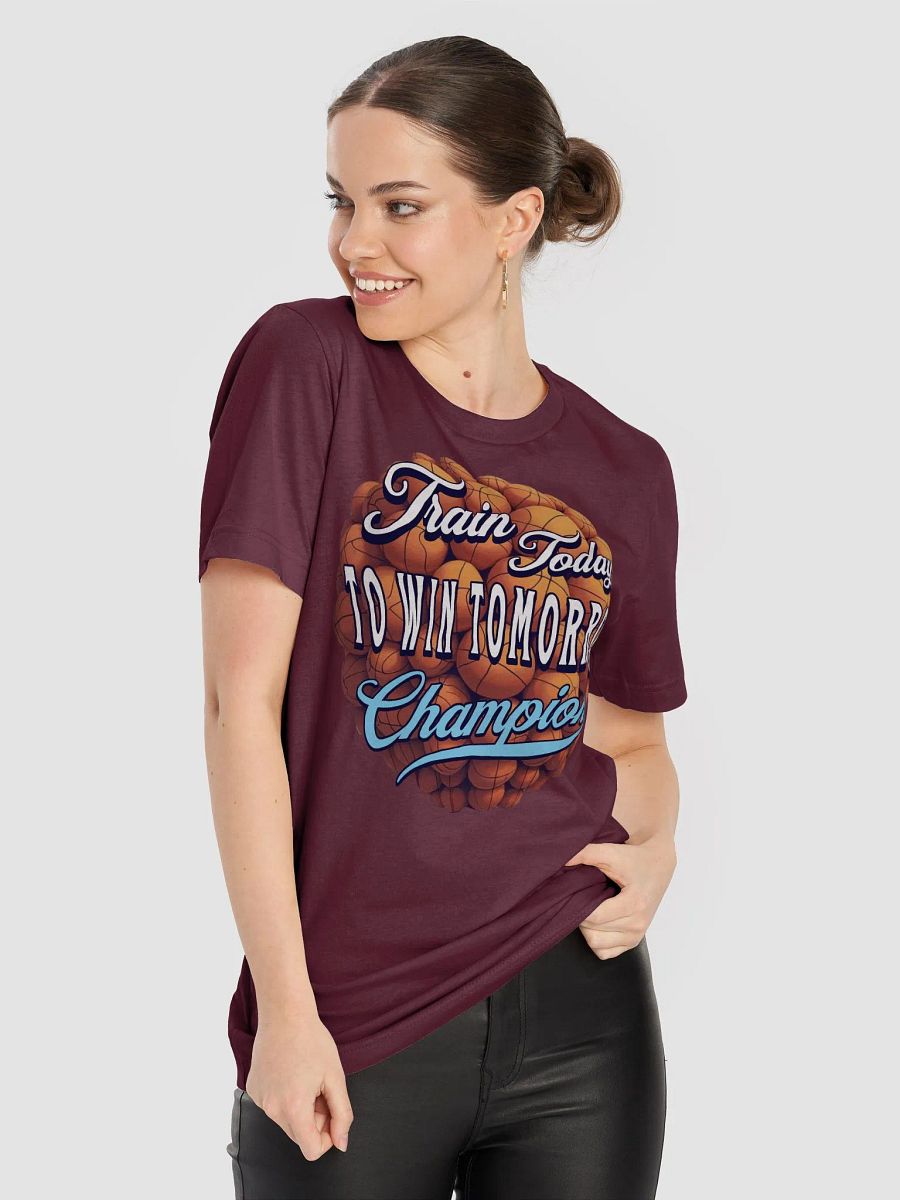 Train Today To Win Tomorrow Basketball Motivation T-Shirt product image (36)