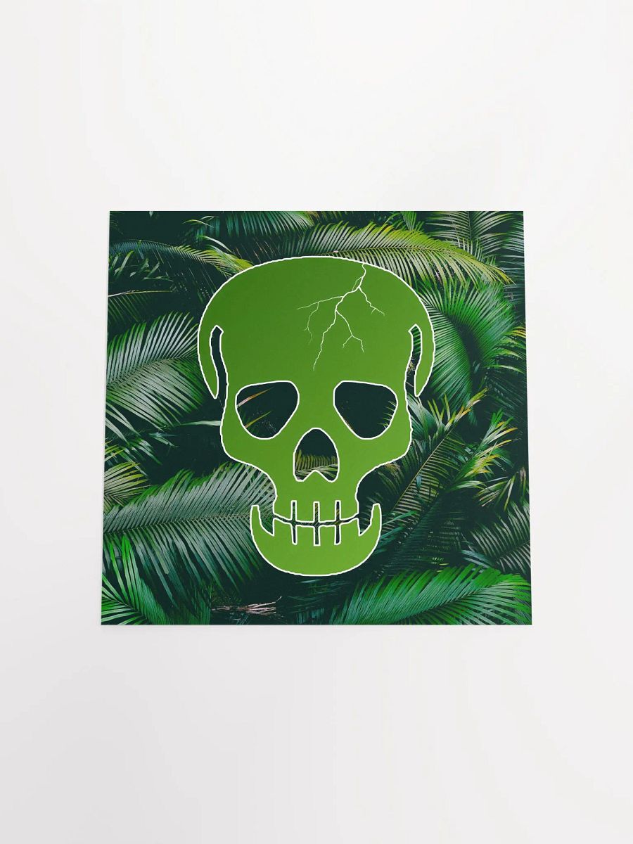 Endangered Species - Mexico - Tropical Mystery Green Skull Poster product image (4)