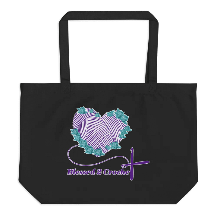 Blessed2Crochet Tote Bag product image (1)