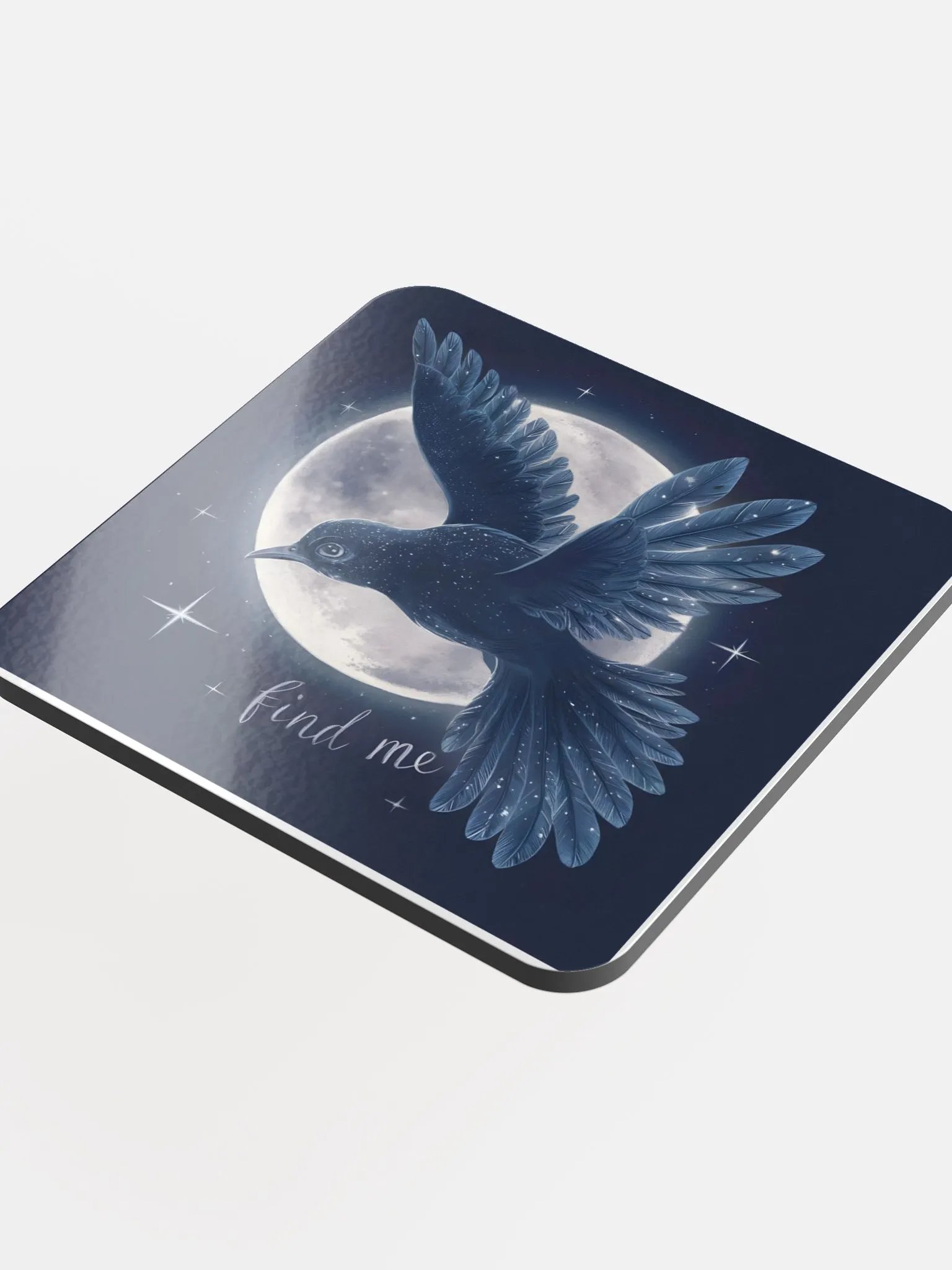 Luminous Night Flight Cork Coaster product image (4)