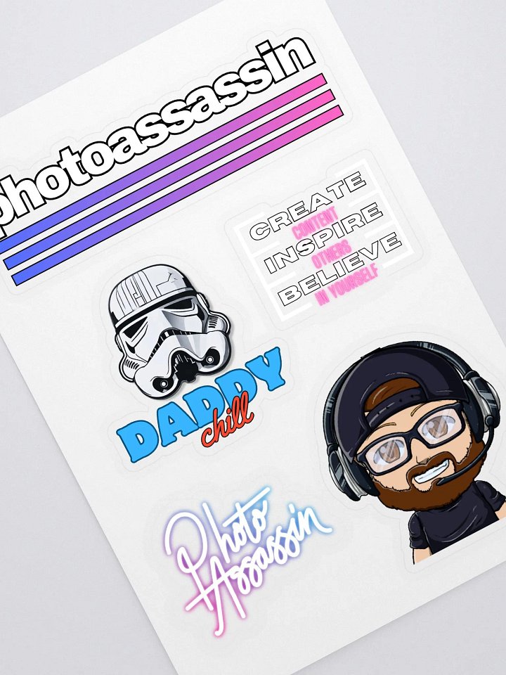Photoassassin Sticker Sheet product image (1)