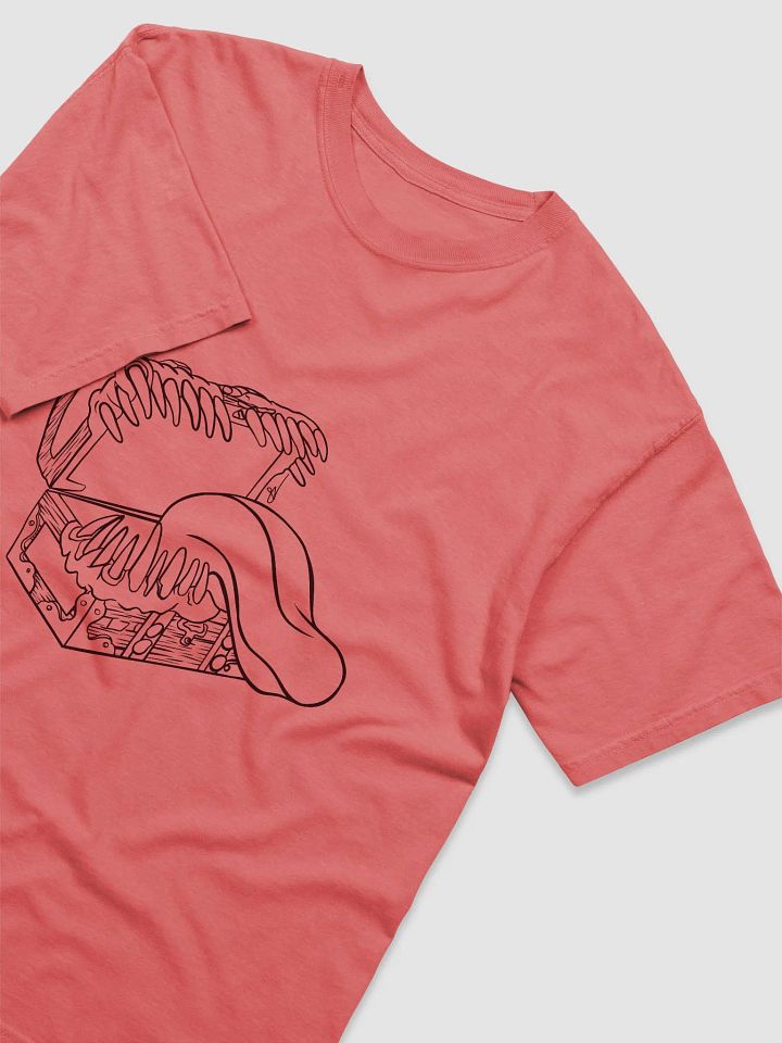 Mimic Chest Comfort Colors Shirt - Black Design product image (1)