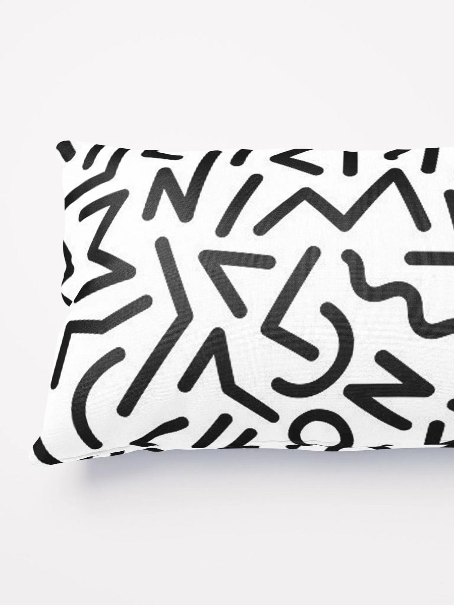 Funky Pattern B&W cushion product image (3)