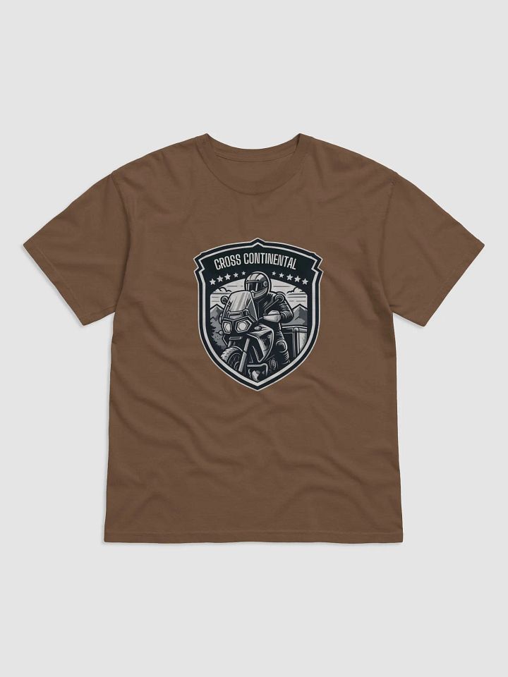 Ultimate Comfort Heavyweight Tee | AI Design cross continental product image (1)