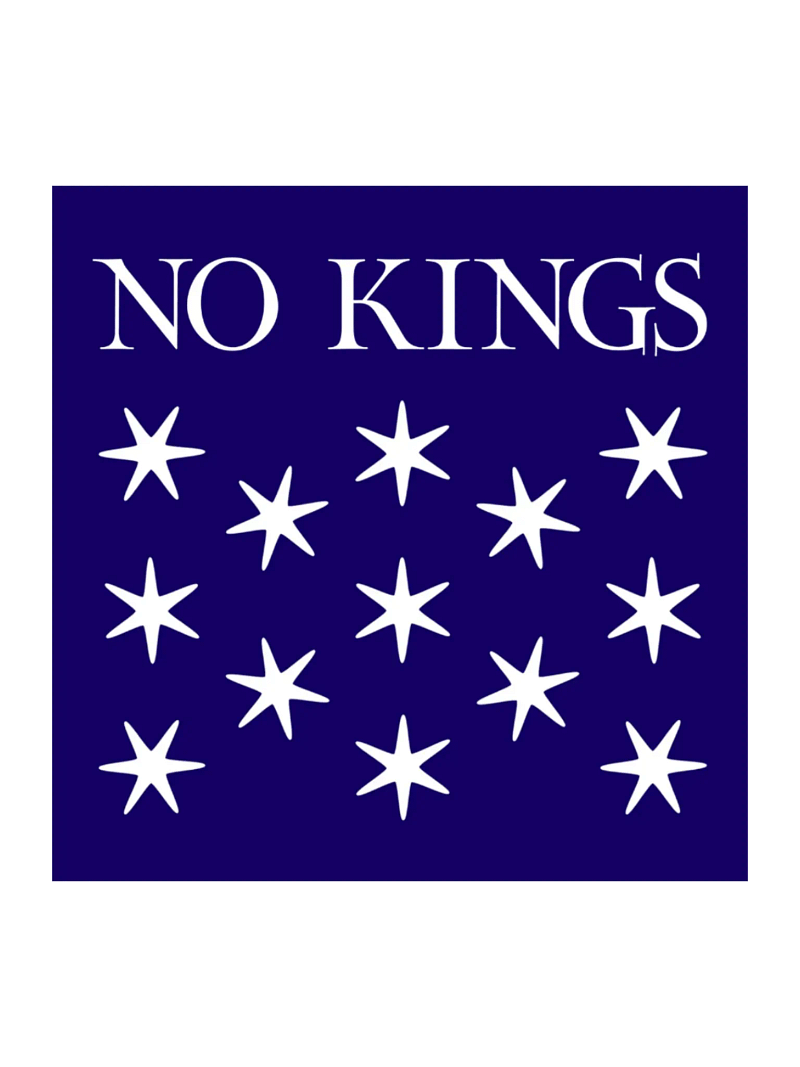 No Kings Sticker