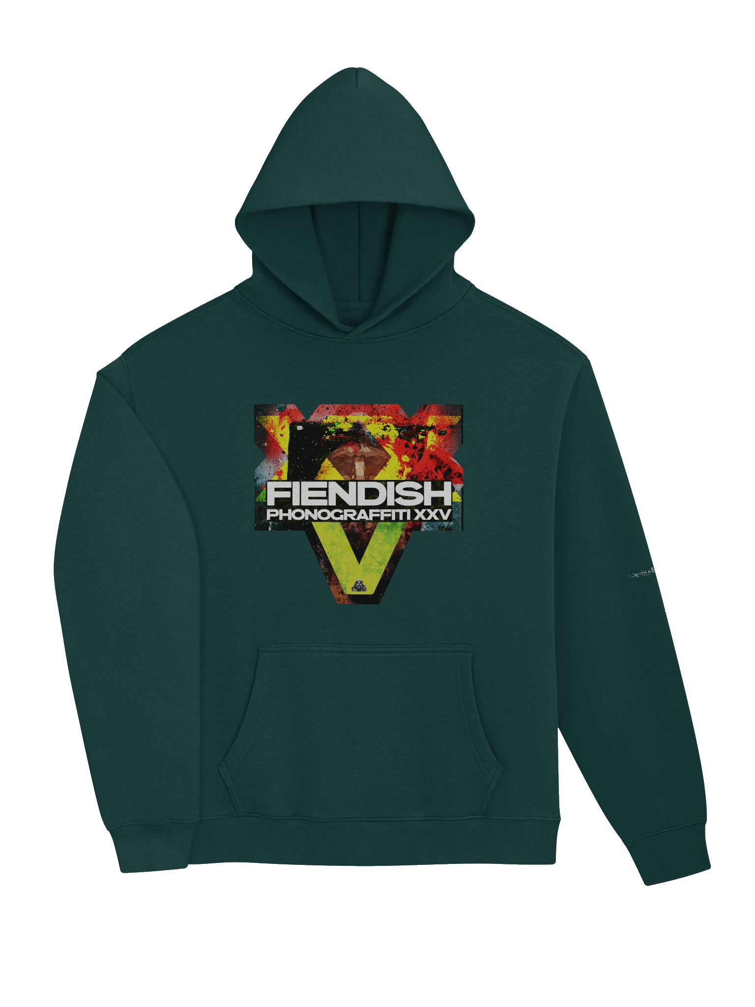 FIENDISH 'PHONOGRAFFITI XXV' Premium Hoodie product image (3)
