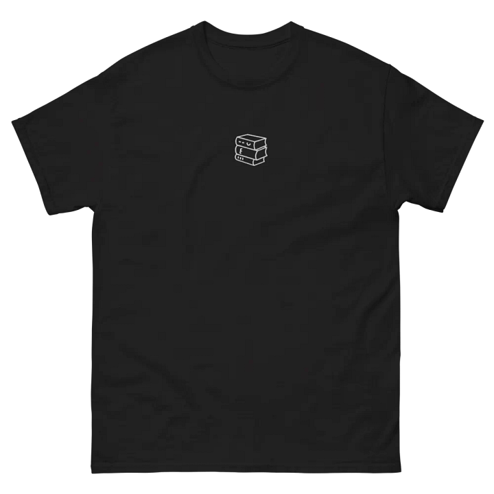 Sleek Line Drawing of books T-Shirt product image (21)