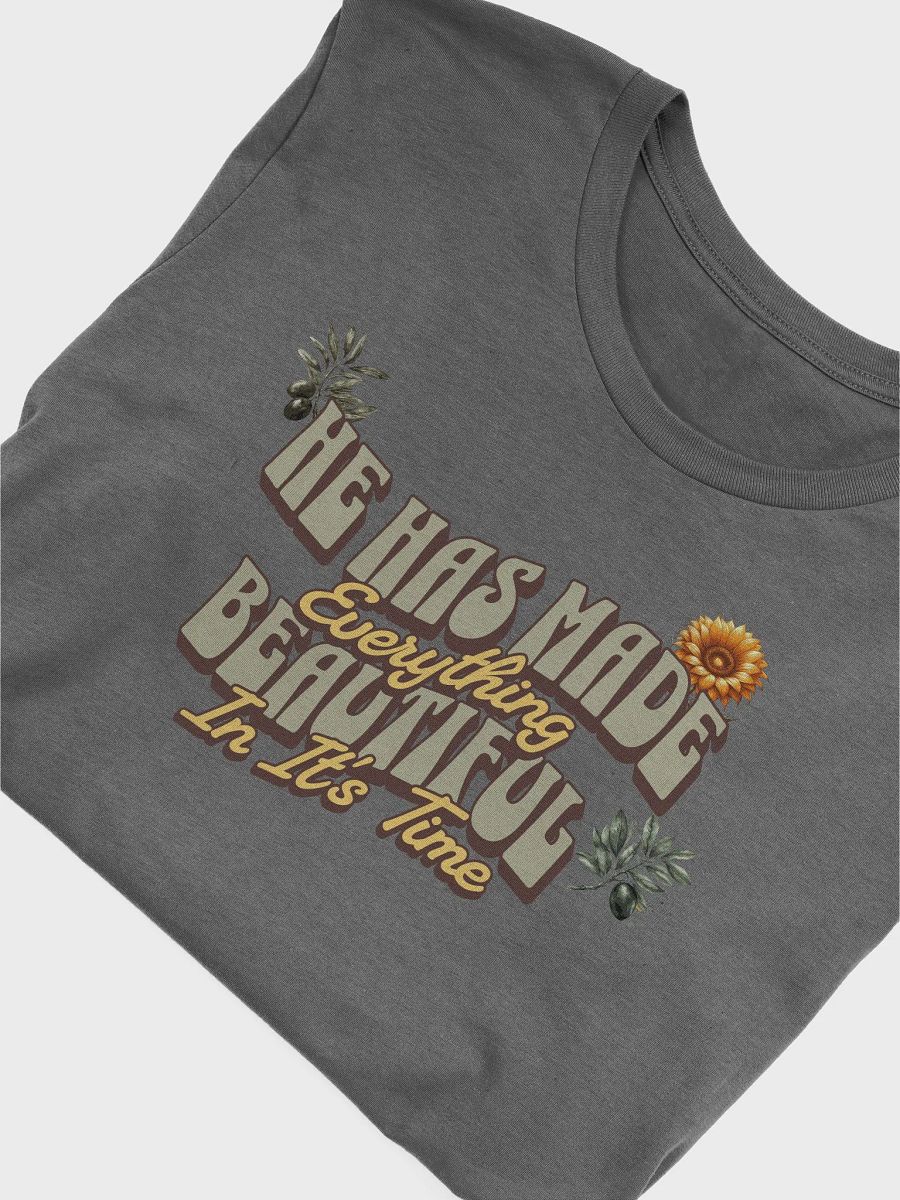 He has made everything Beautiful in it's Time T-Shirt product image (23)