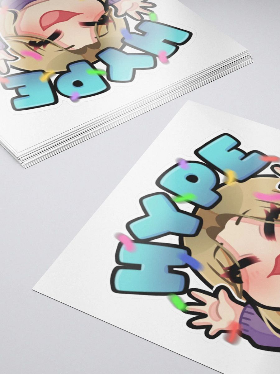 Wolfie Hype Sticker product image (5)