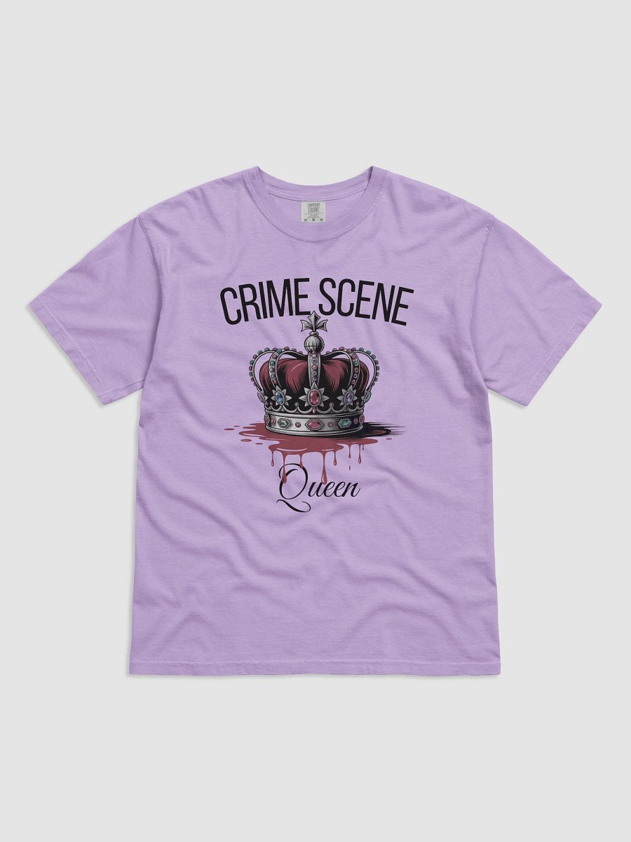 Crime Scene Queen T-Shirt - Funny True Crime Shirt for Women product image (2)