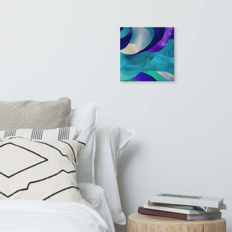 Ethereal Waves Canvas product image (9)