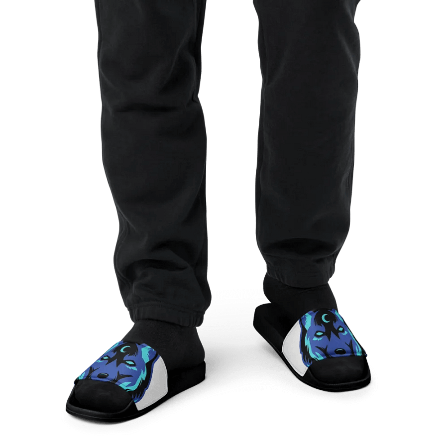 Mystic Wolf Men's Slides product image (14)