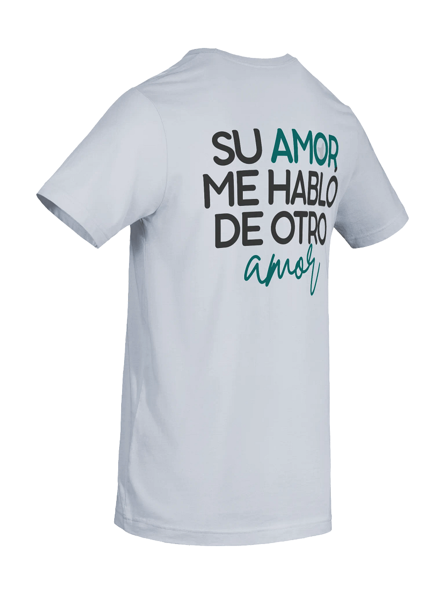 DoGod Camiseta Mujer Su Amor Me Habló | Texto Oscuro product image (8)