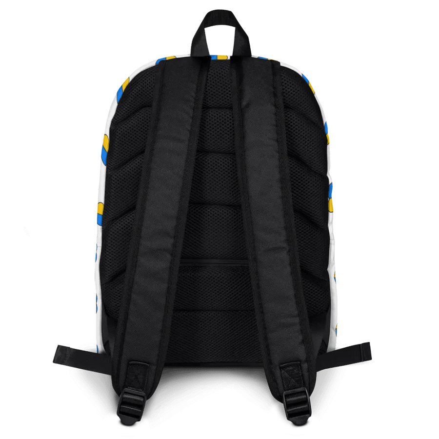 Resistors, Doesn't Speak for Me, Patterned White Backpack product image (2)