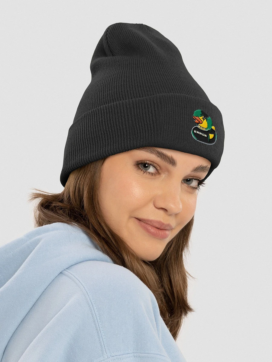 GothDuck Embroidered Cuffed Beanie product image (4)