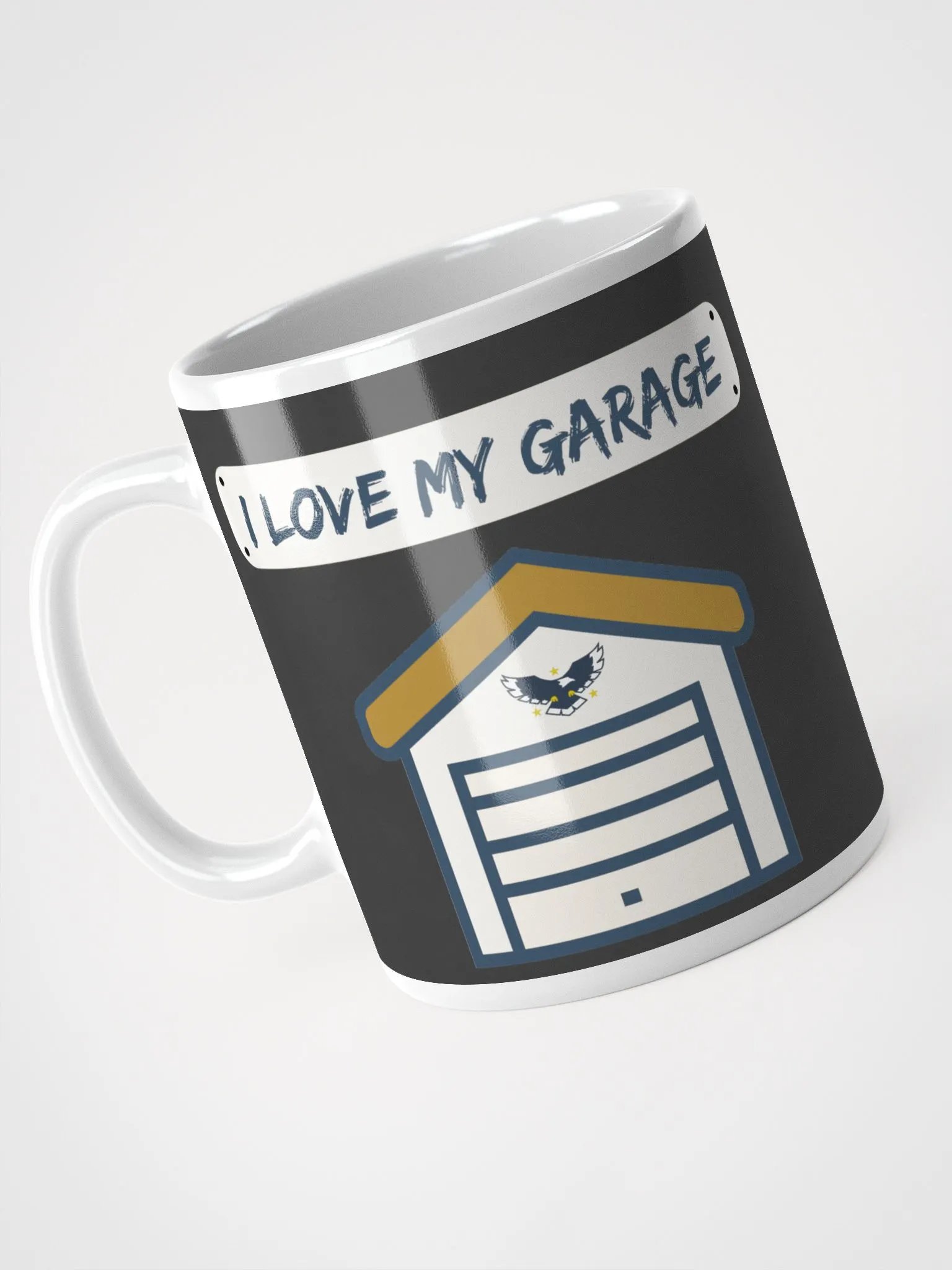 I Love My Garage - mug - white - slate product image (1)