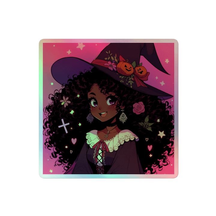 Mystic Babe Hologram Sticker product image (2)