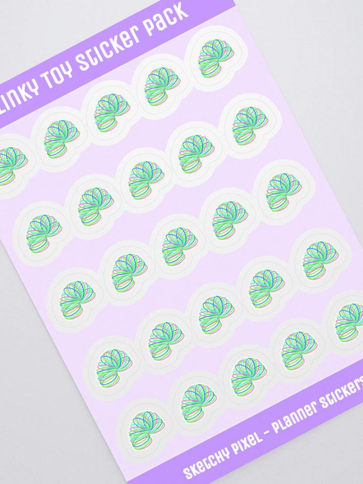 Slinky Toy Sticker Pack product image (2)