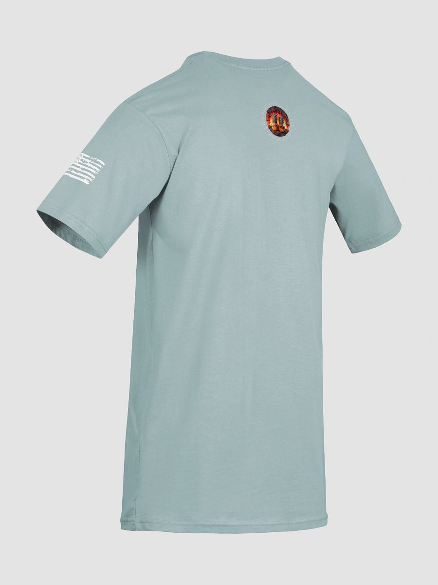 Premium Heavyweight T-Shirt. "2P Roadtrip Badge" American Spirit Label product image (6)