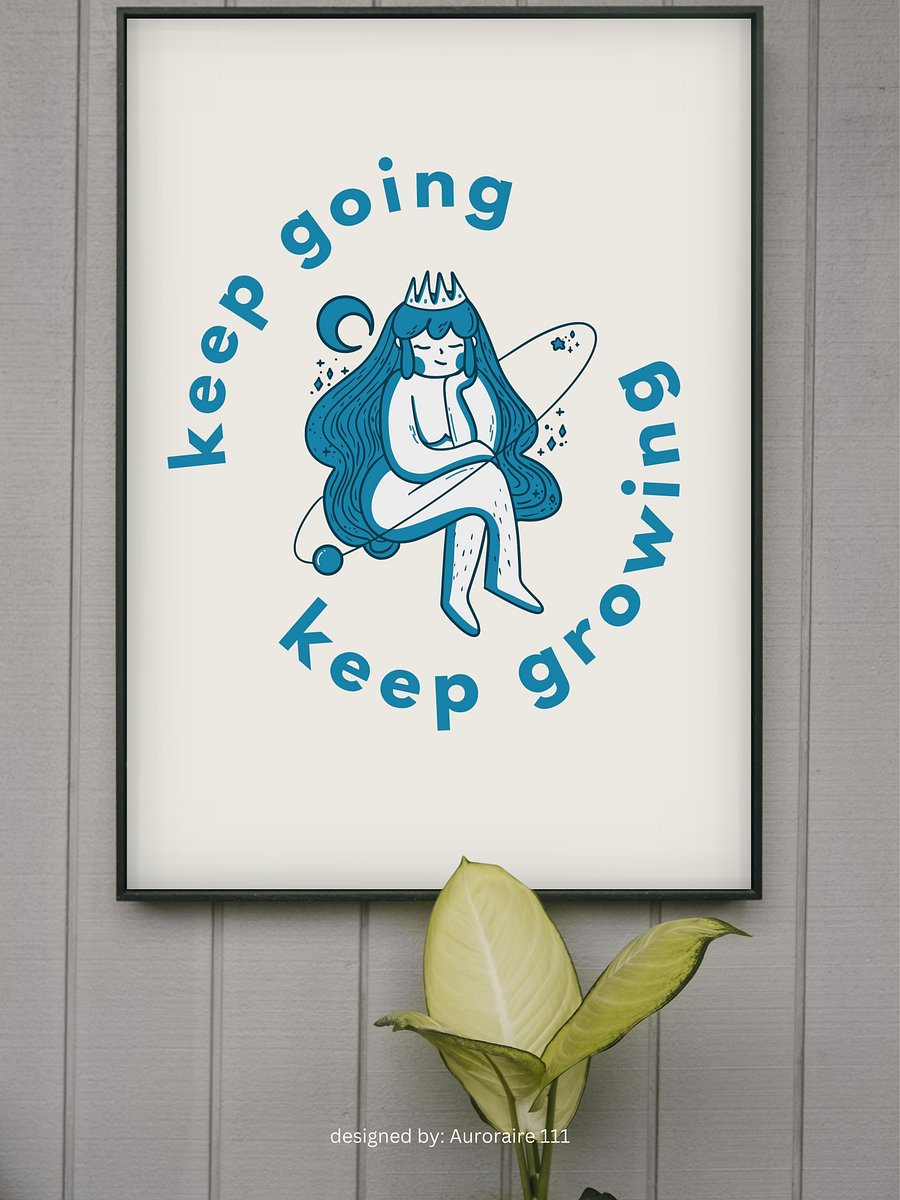 Keep Going - Printable Wall Art | Digital Poster Download | Multiple Sizes Included product image (8)