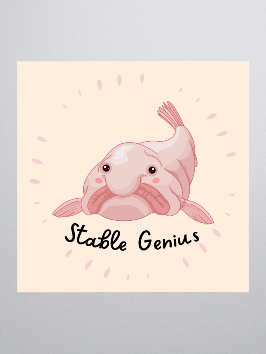 “Stable Genius” Sticker product image (2)