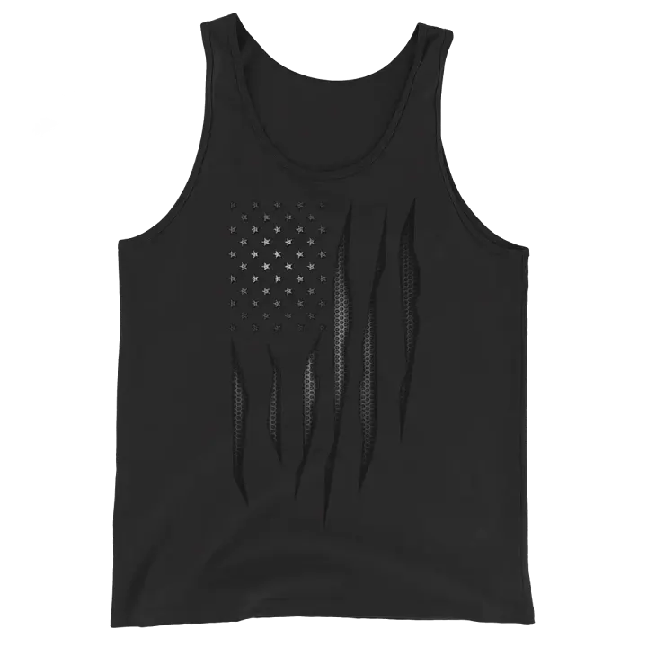 Carbon Onyx American Flag Tank Top product image (1)