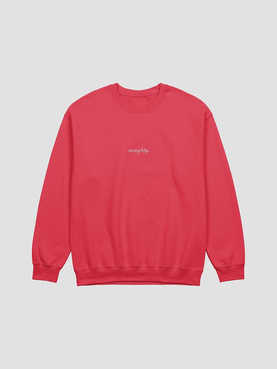(LIMITED) Naughty. Red Embroidered Crew product image (6)