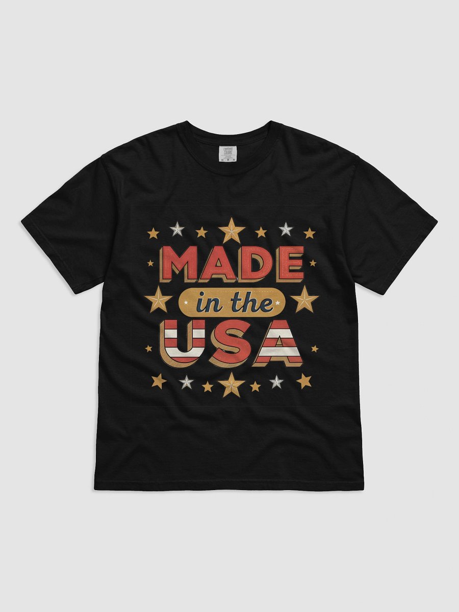 Retro “Made in USA” Patriotic T-Shirt product image (1)