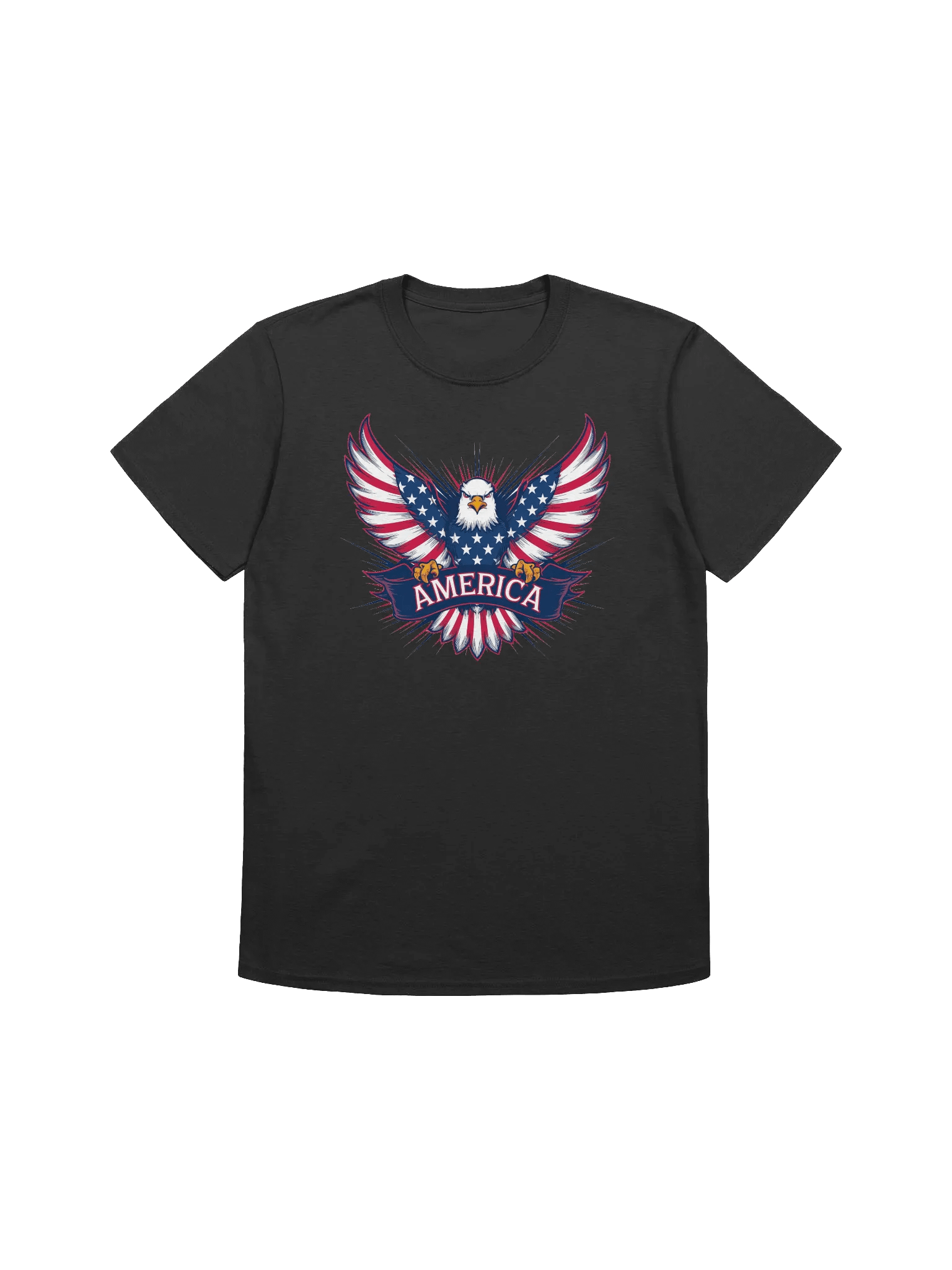 Patriotic - Soaring High: The American Eagle of Freedom T-Shirt product image (1)