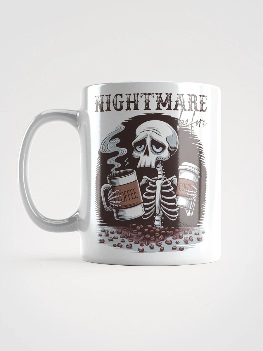 Skeleton Nightmare Before Coffee Mug product image (6)
