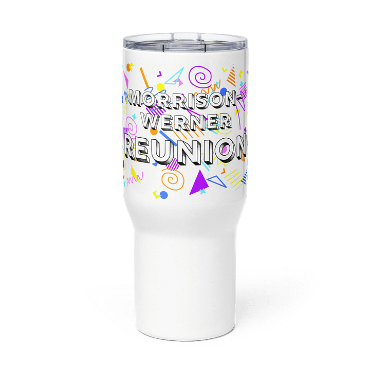 "Rad 90s" Travel Mug w/ Handle product image (1)