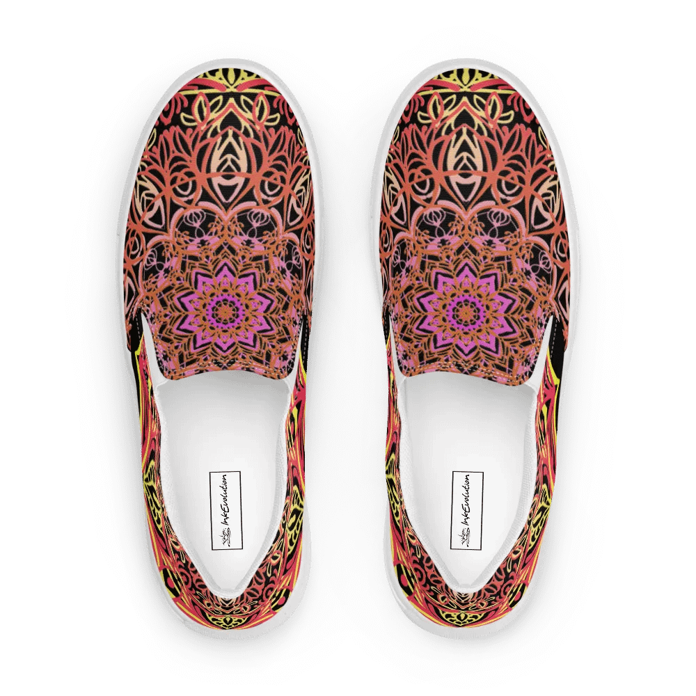 Radiant Mandala Slip-On Shoes product image (5)