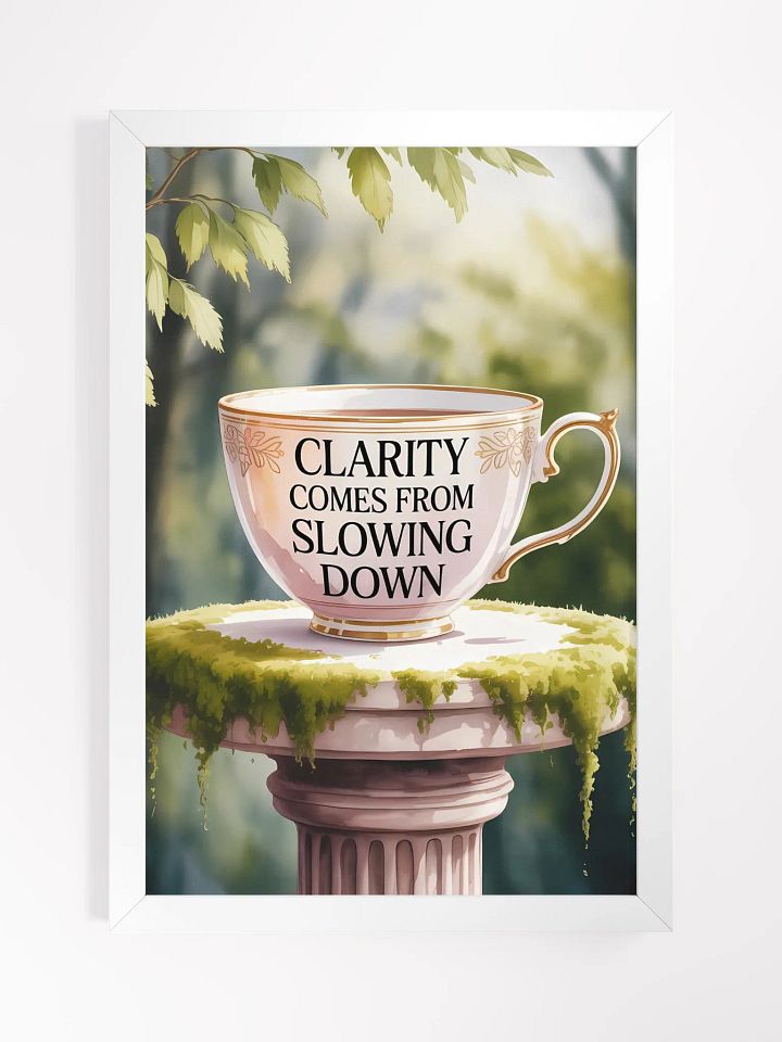Slowing Down Human Design Projector Framed Wall Art Poster product image (2)