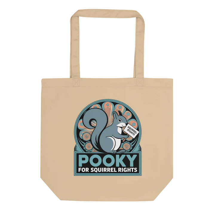 Pooky's Squirrel Rights Eco Tote product image (1)
