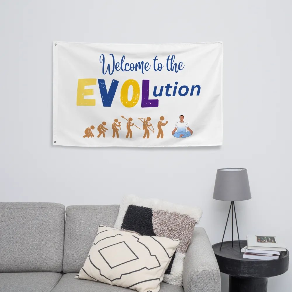 EVOLutionary Meditation Flag product image (8)