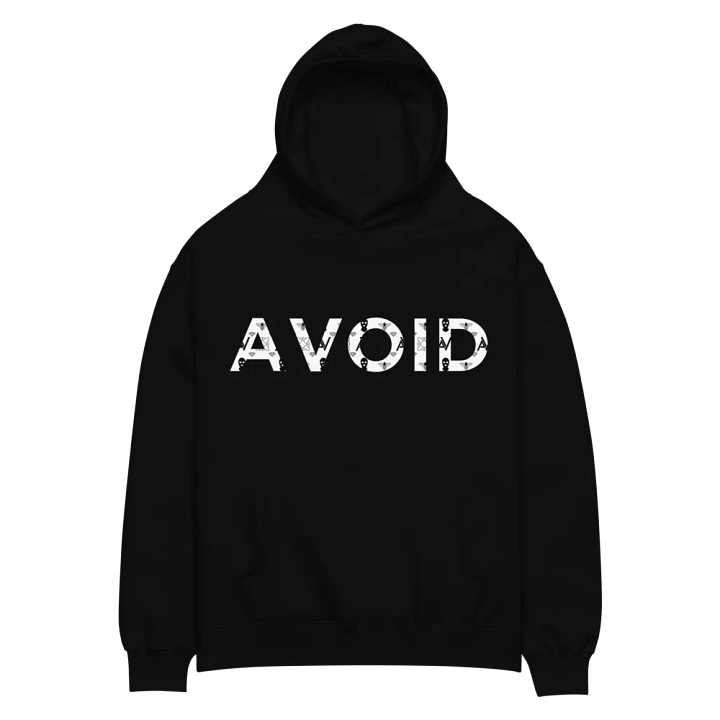 AVOID Midnight Oversized Unisex Hoodie product image (2)