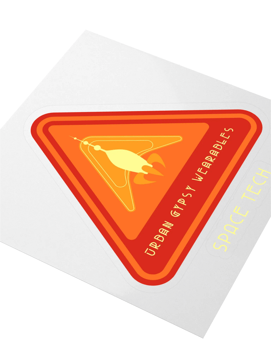 Space Tech Kiss Cut Sticker product image (3)