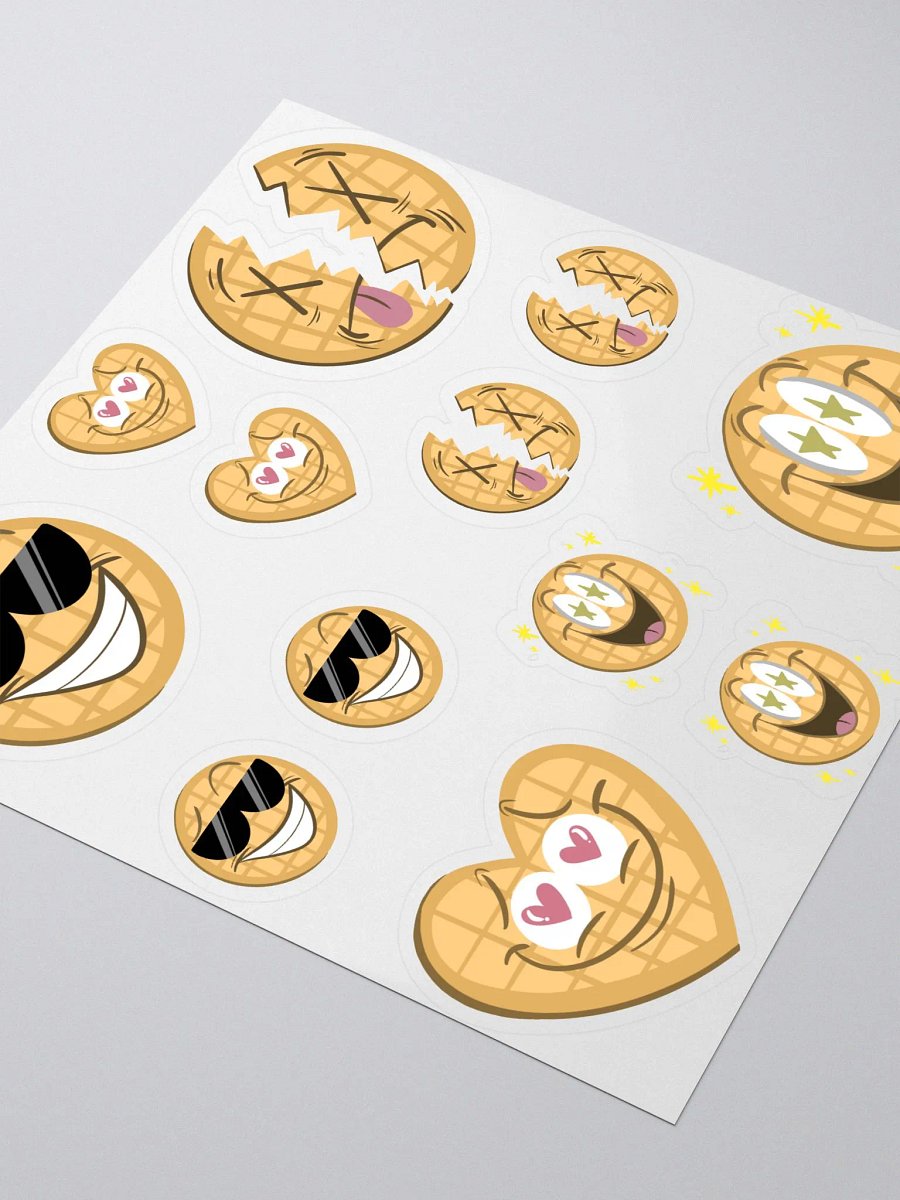 Waffleman Emote Stickers (Series 1) product image (3)