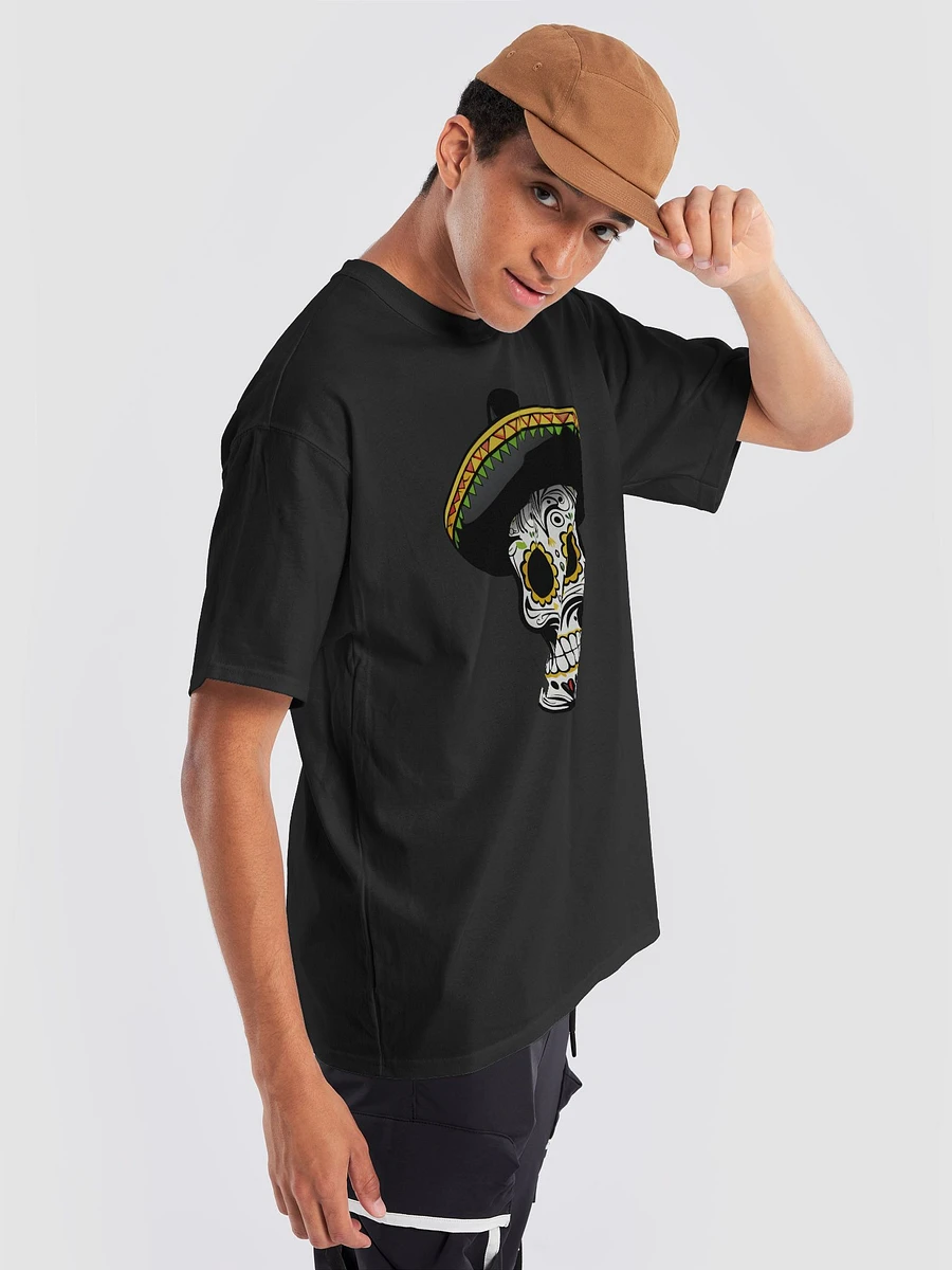 Fiesta Skull Vibe - Sombrero Edition T-Shirt product image (28)