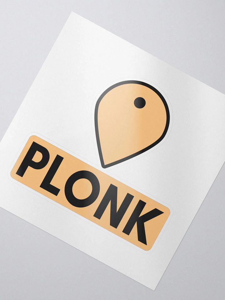 Plonk Sticker product image (2)