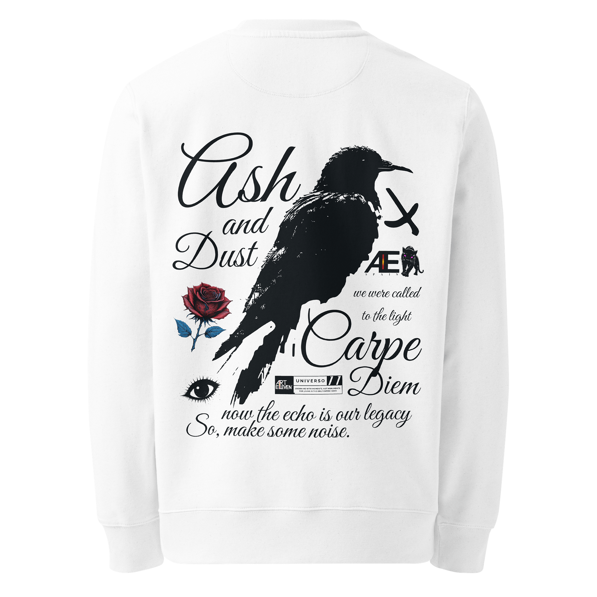 "Skulls & Roses" Sweatshirt: Beauty, Edge & Rebellion. 💀🌹 product image (10)