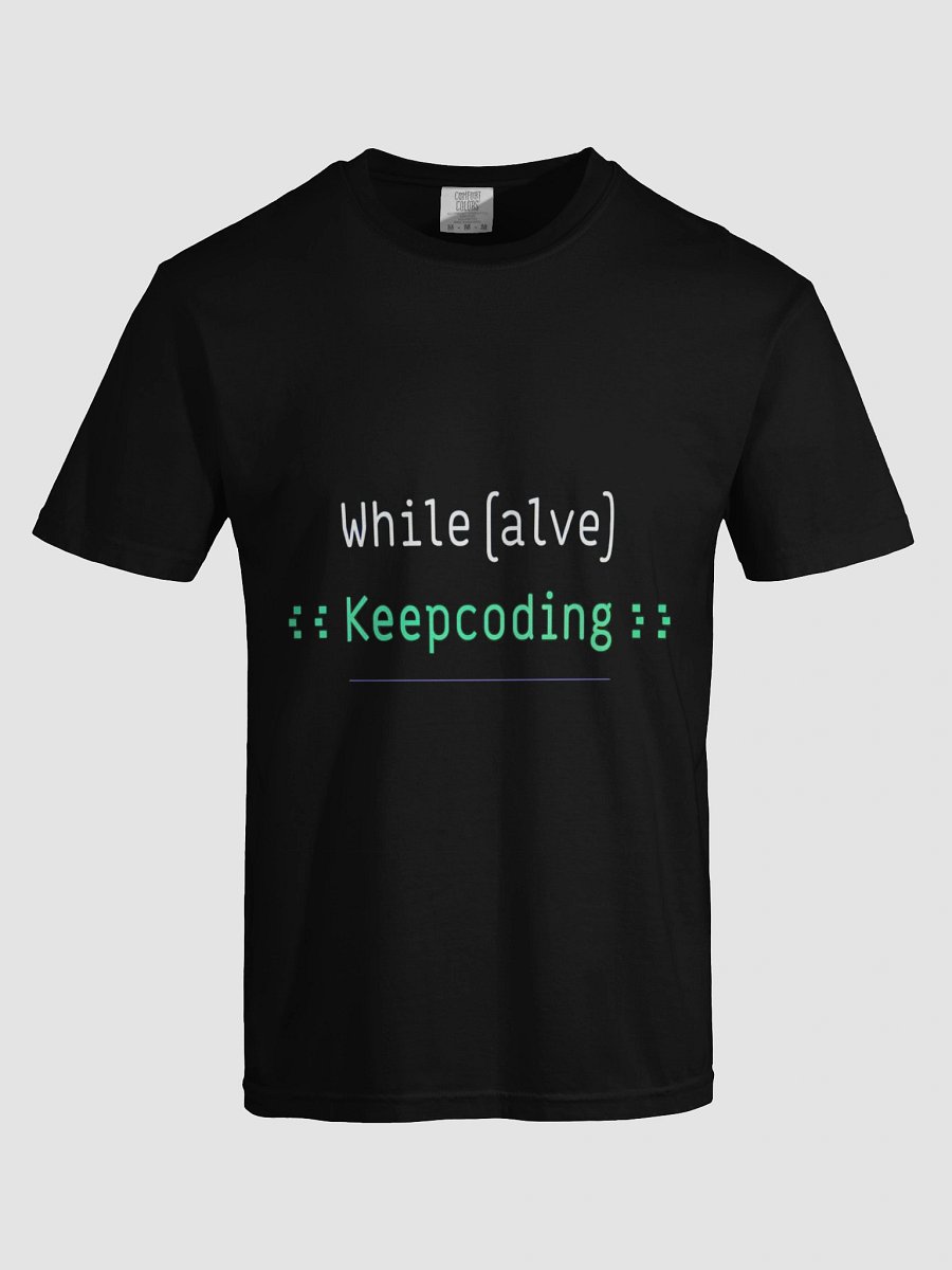 While Alive Keep Coding Programmer Tee product image (30)