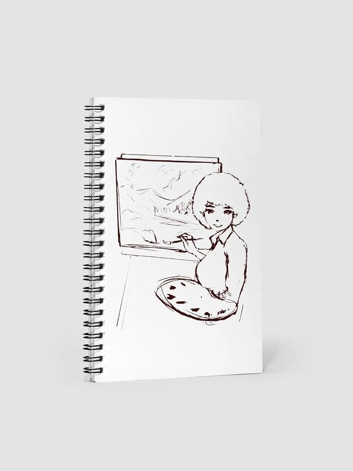 Boob Ross Spiral Notebook product image (1)